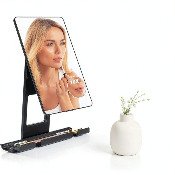 FKEBGDSU Shower Mirror for Shaving Modern Glass-2