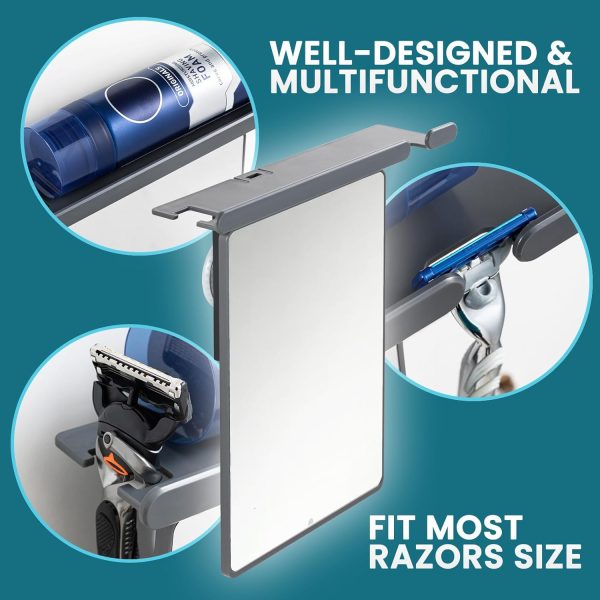 Fogless Shower Mirror Modern Plastic TAILI Bathroom-6