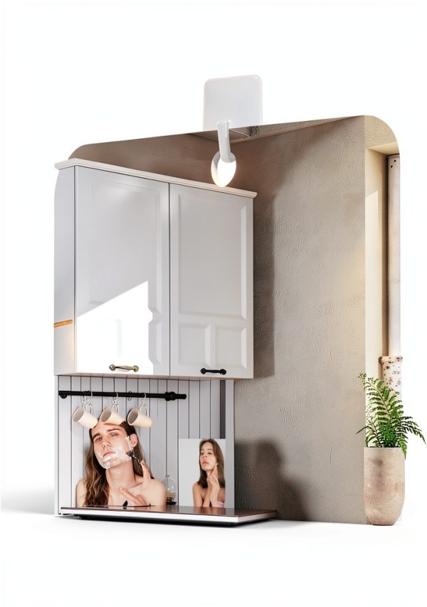 LeaOcaao Fogless Shower Mirror for Men-4