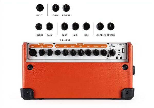 Acoustic Guitar Amplifier AC20 20W Bluetooth-4