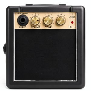 Ejoyousor Portable Guitar Amplifier Black Metal-0