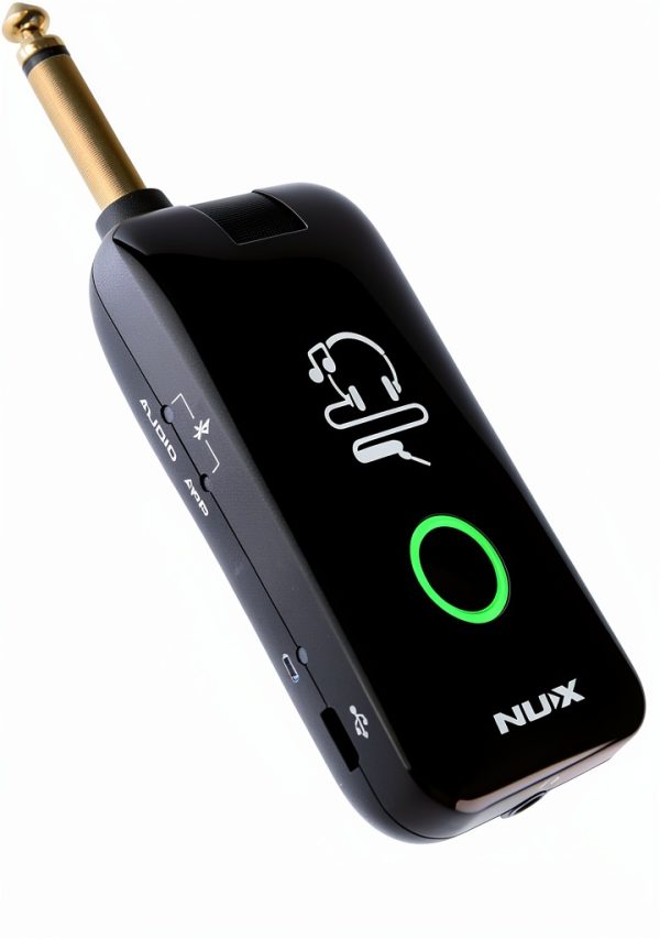 NUX Mighty Plug MP-2 Guitar Headphone Amp Black-1