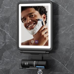 Shinowa Heated Fogless Shower Mirror-0