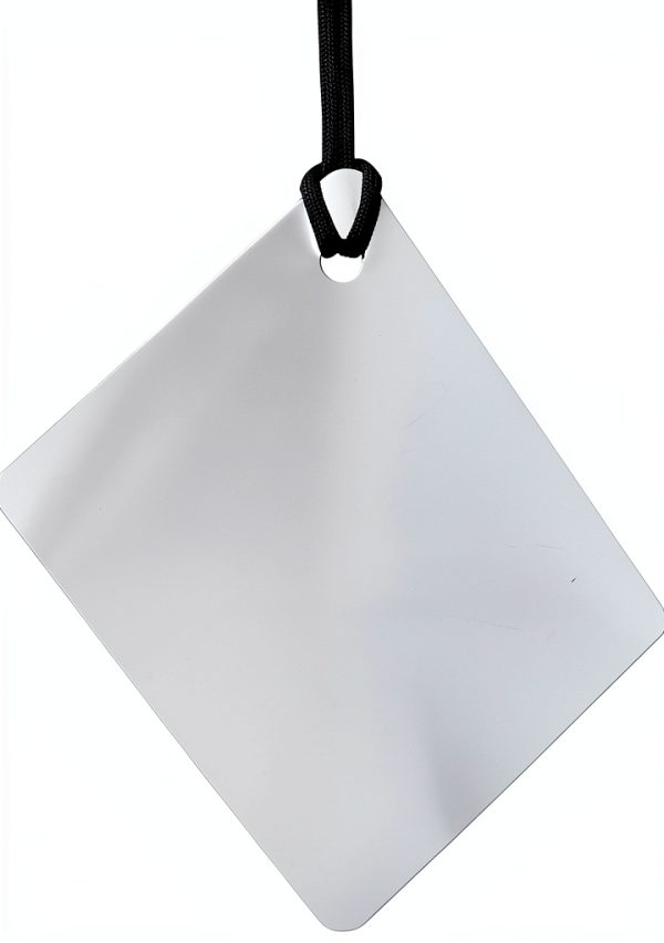 Travel Shower Mirror Unclad by Mirror On A Rope-0