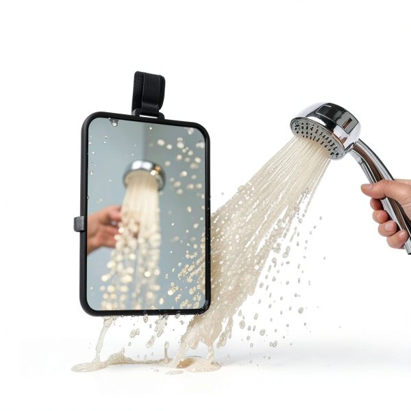 LUNCHIS Fogless Shower Mirror for Shaving Men ABS Material-2