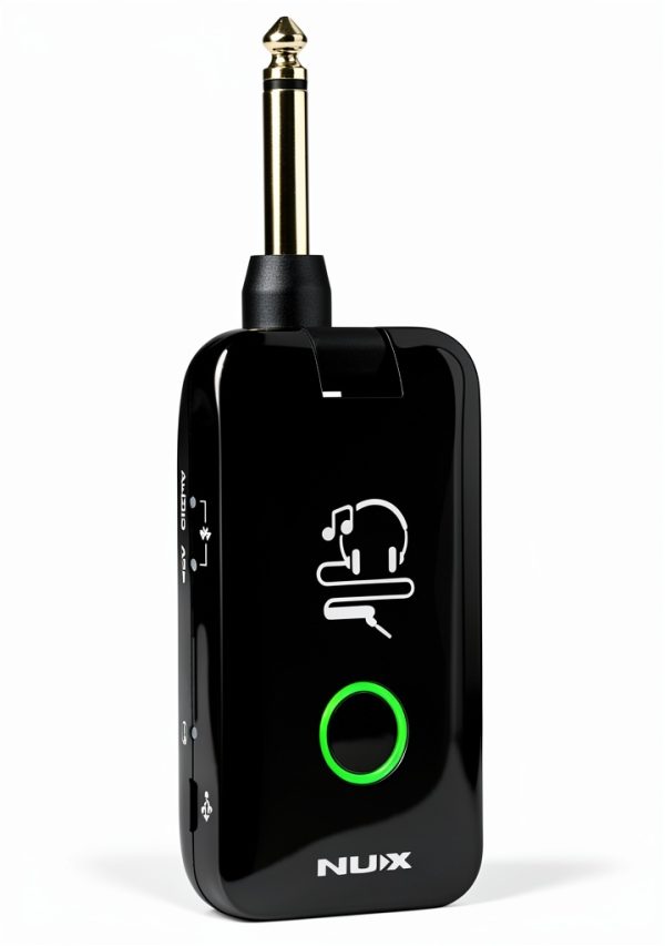 NUX Mighty Plug MP-2 Guitar Headphone Amp Black-0