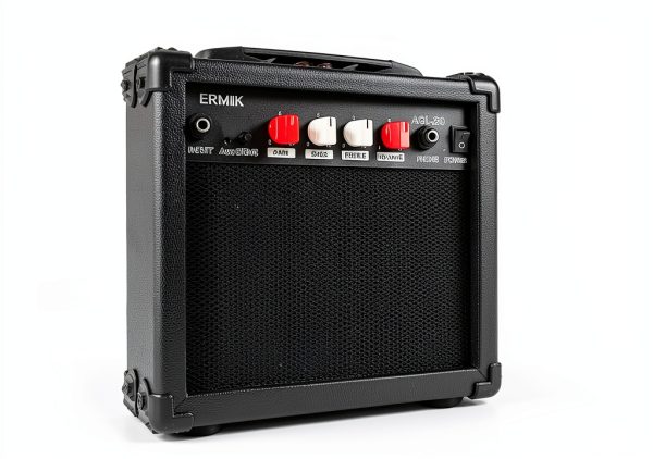 Ermik 20 Watt Guitar Amplifier Black Compact-2