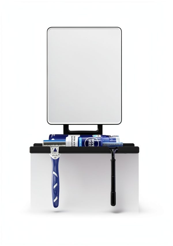 FKEBGDSU Shower Mirror for Shaving Modern Glass-4