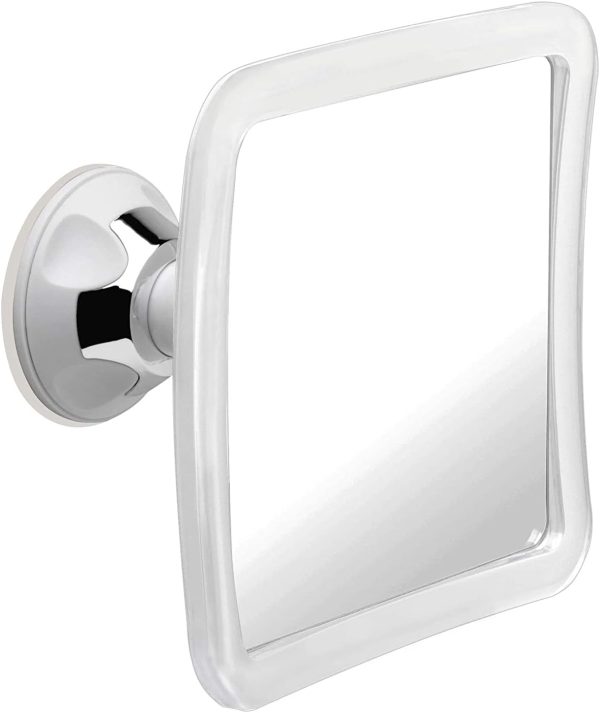 Shower Mirror Fog Resistant Clear Plastic-0
