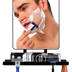 FKEBGDSU Shower Mirror for Shaving Modern Glass-0