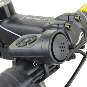 Bike Horn Bricohepmismo Black Plastic Waterproof-0