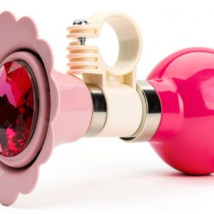 Paliston Pink Bike Bell Rubber Loud Horn for Kids-0