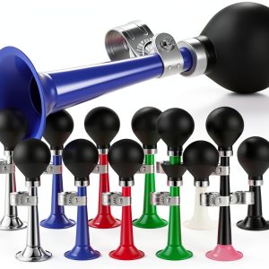 Bike Horns Datanly Retro Metal Colorful Design-0