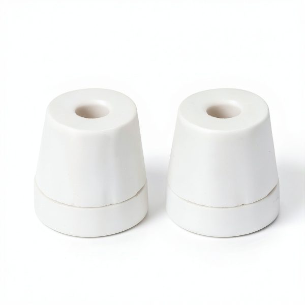 uxcell Ceramic Tapered Insulators 6mm for Tubing Connectors 2pcs-0