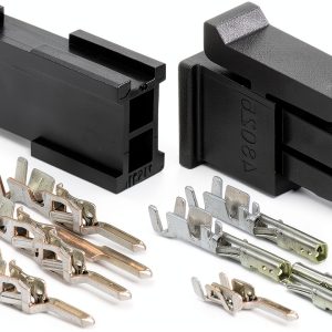 2-PIN Row Interconnect 10.5A 3.00mm Pitch Black ELITE.CITI Connector-0