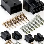 8-PIN 2x4 Interconnect – ELITECITI Black Connector 3.00mm Pitch-0
