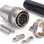 Conn Plug HSG Female 14POS Inline Anrain Plastic Connector UNF Thread-0